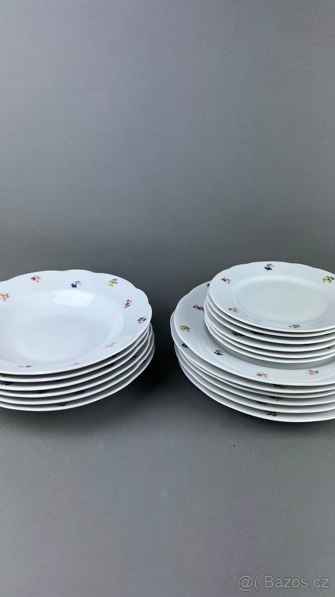 Talířová souprava, porcelánová sada - 2