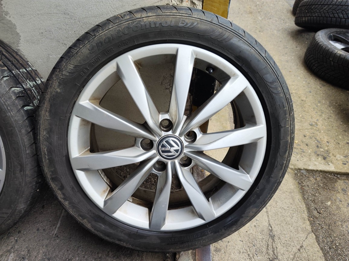 17"letní alu sada Dijon 5x112 origo Golf 7 GTD Octavia 3 RS - 2