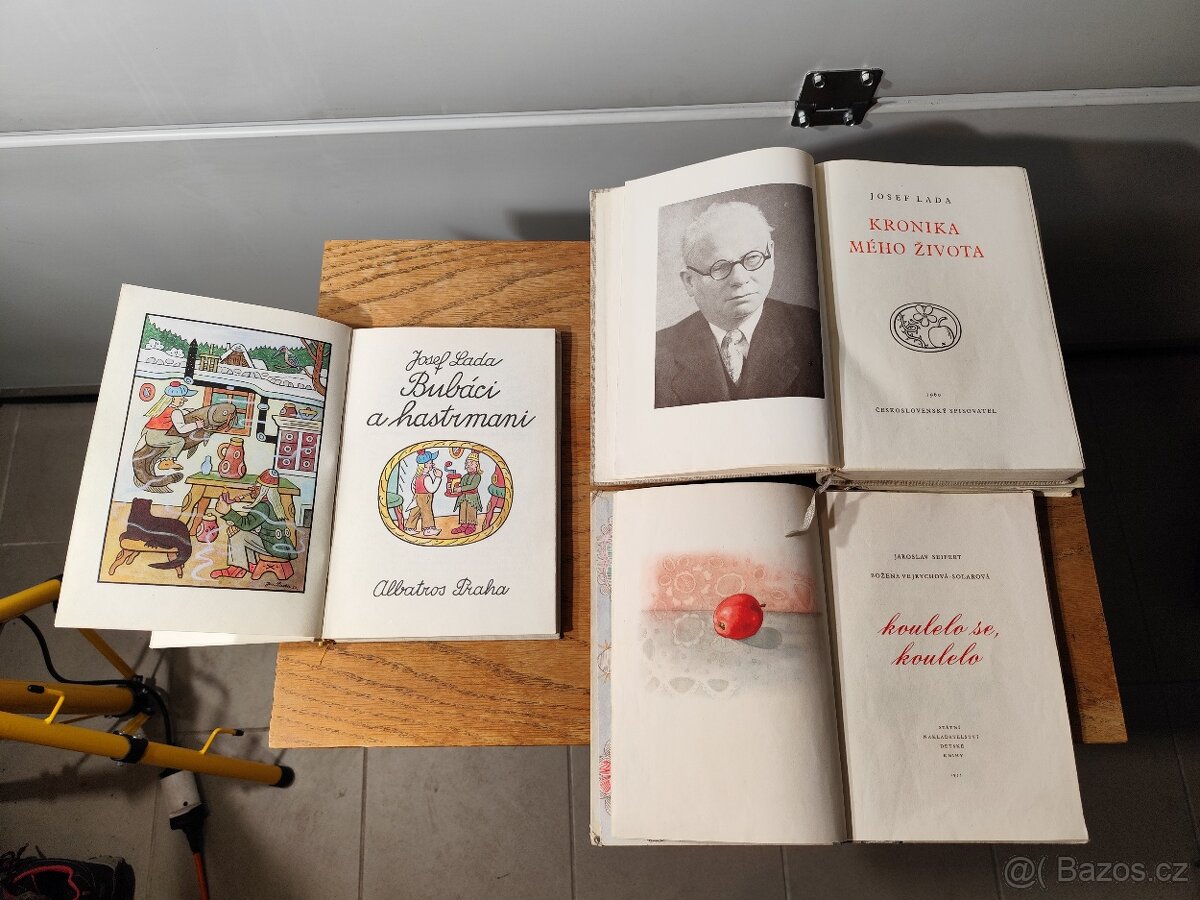 knihy - J. Lada, Seifert - 2