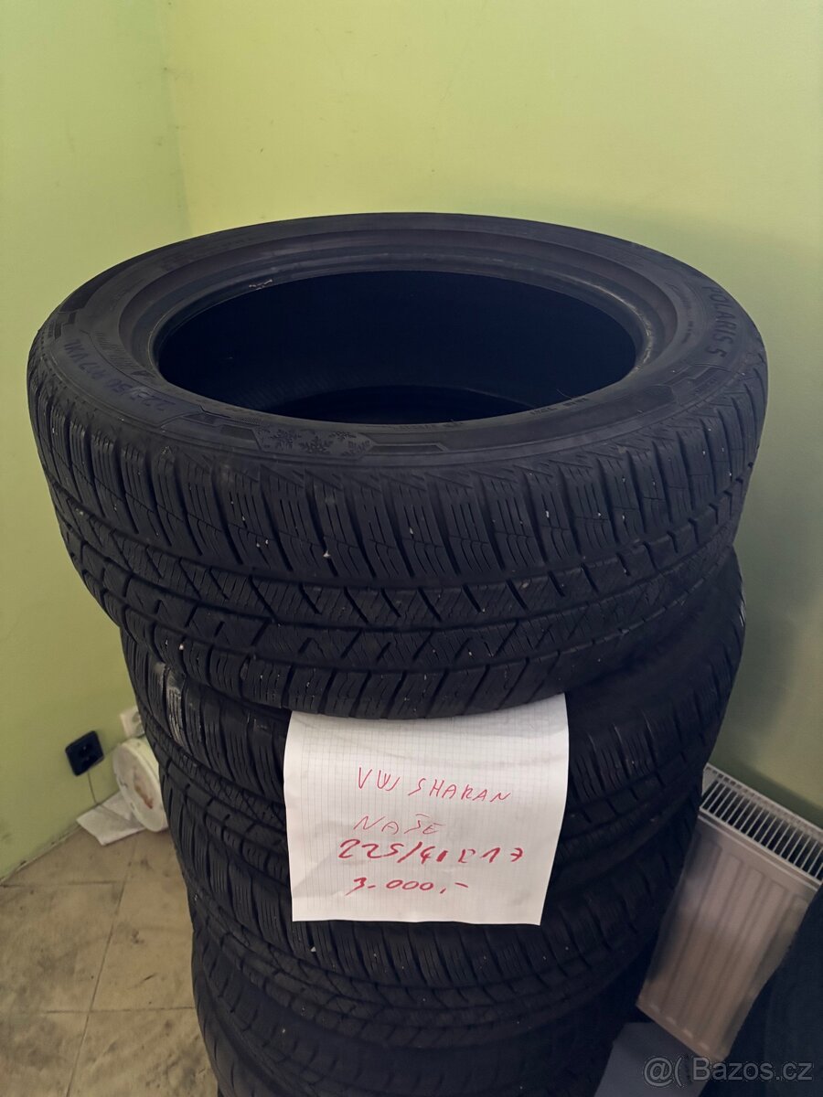Zimní pneumatiky 225/40 R17 VW Sharan - 2