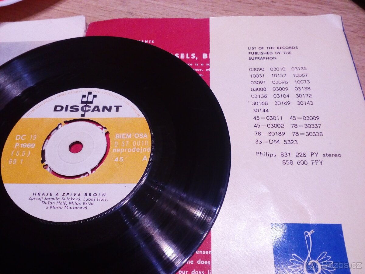 Kúpim sp singel vinyl BROLN - 2