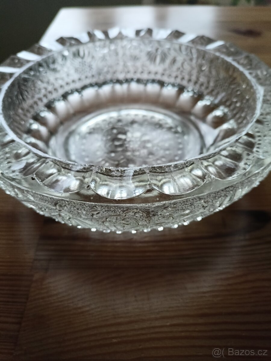 miska z broušeného skla - 2