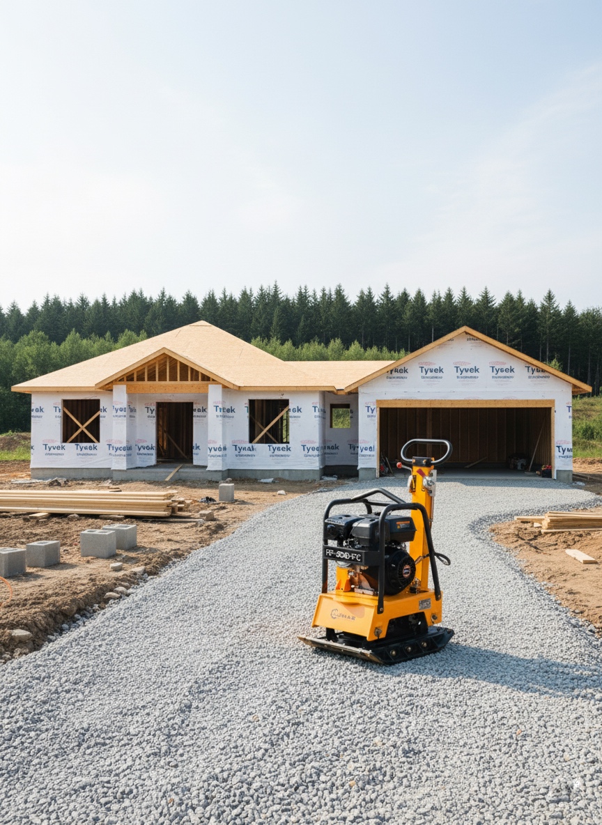 Pronájem zemního vrtáku a vibrační desky – Chomutov a okolí - 2