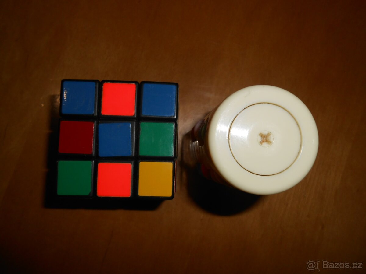 RETRO Rubikova kostka HUNGARY + Věž - použité - cena celkem - 2