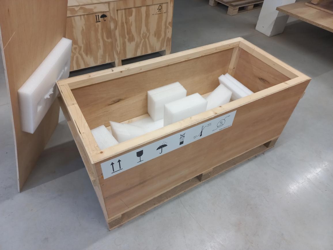 Přepravní bedna / box z překližky - 2