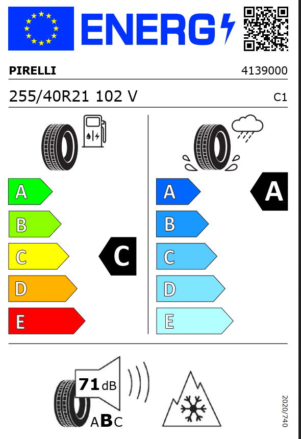 4ks Pneu zimní Pirelli Scorpion Winter2 255/40 R21 102V 2023 - 2