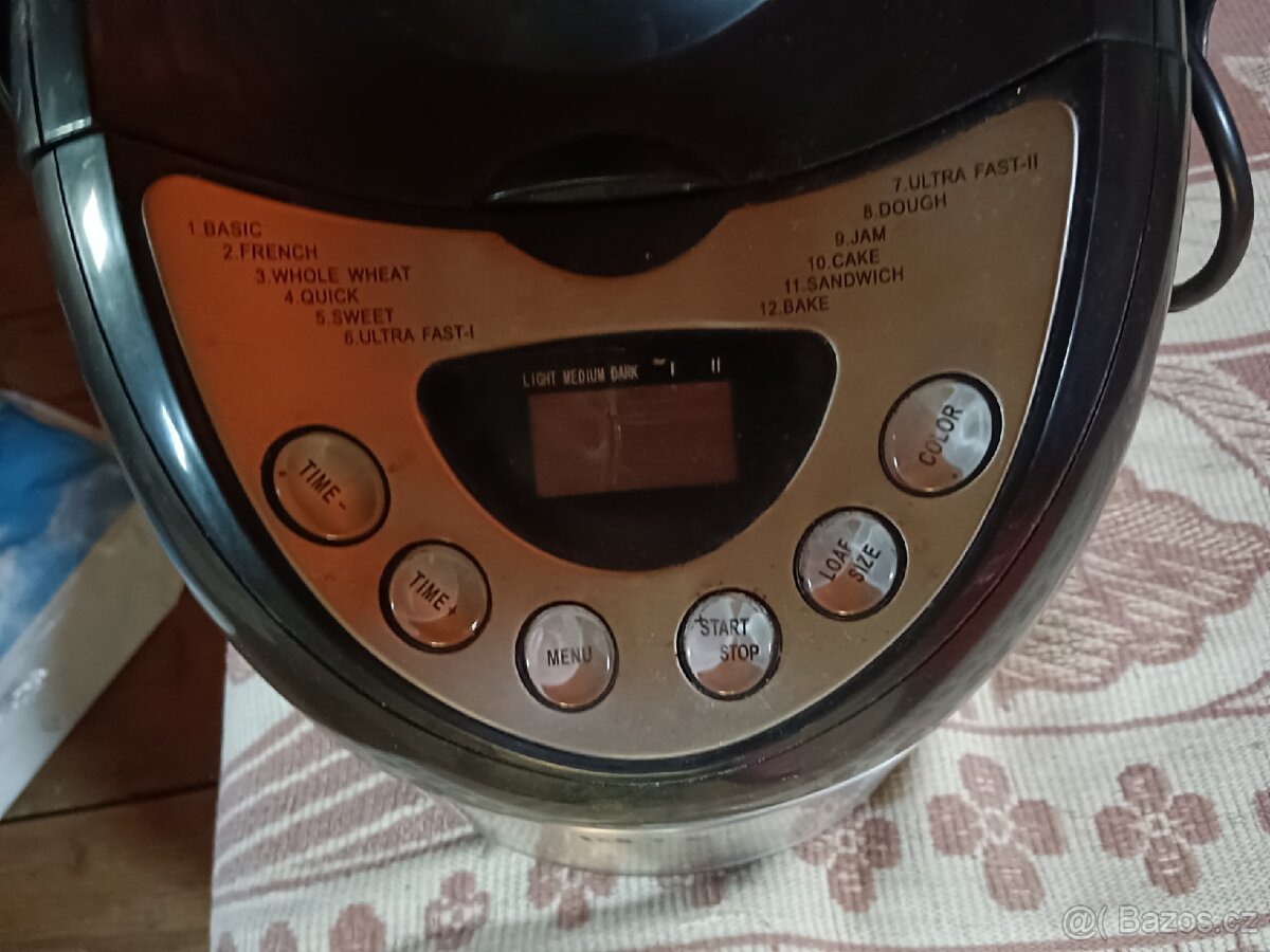 Domácí pekárna. - 2