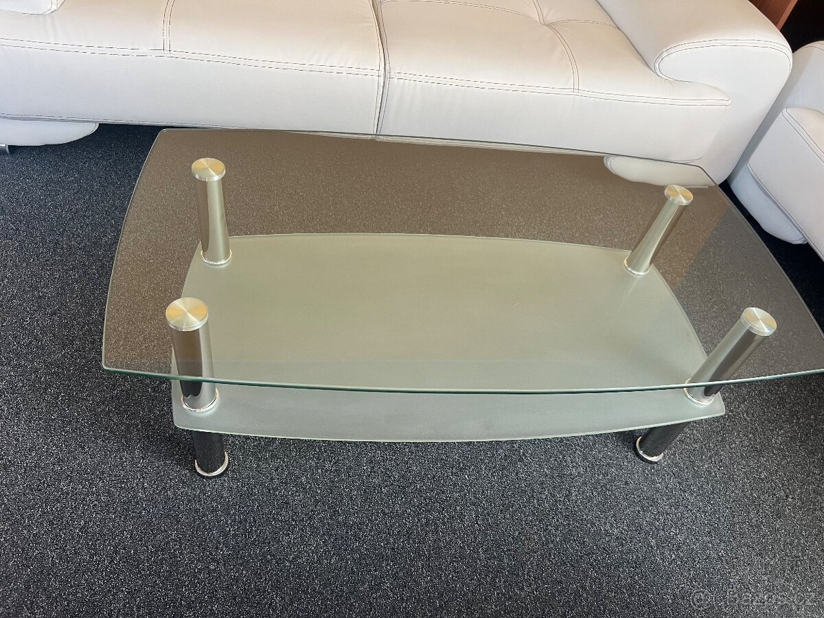 Konferenční stoleček sklěněný - 2
