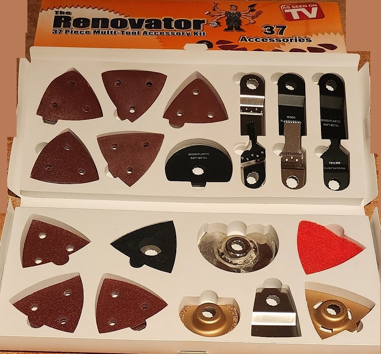 renovator 37 piece multi-tool accessory kit - 2