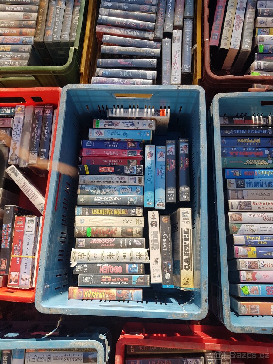 Videokazety ceny dohodou - 2