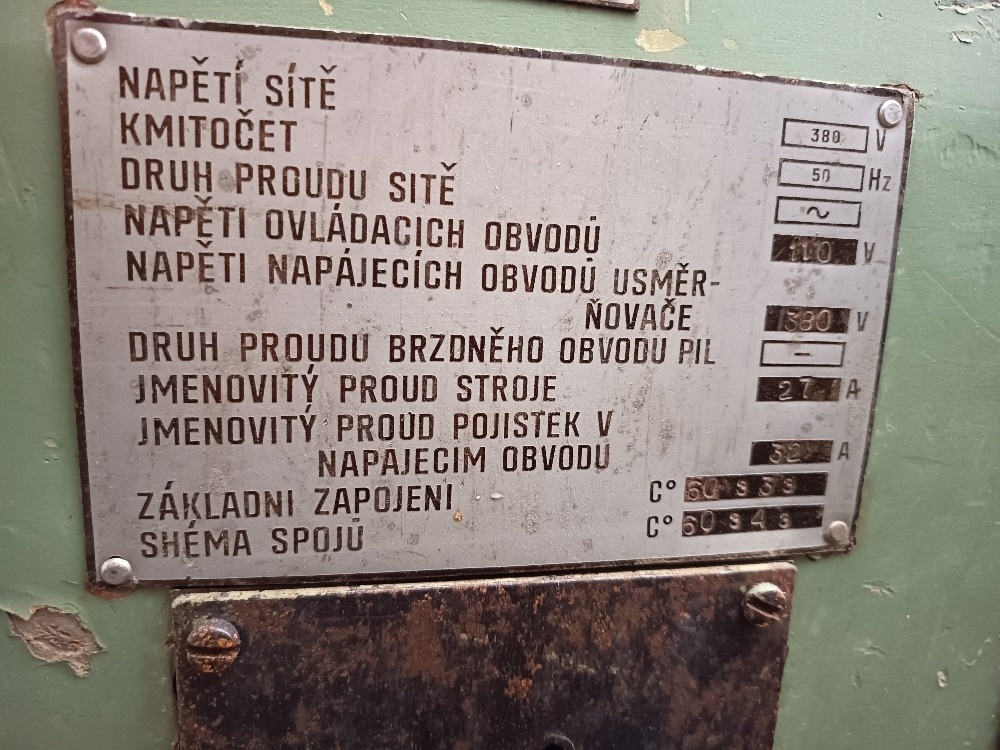 Rozmítací pila jednokotoučová - 2