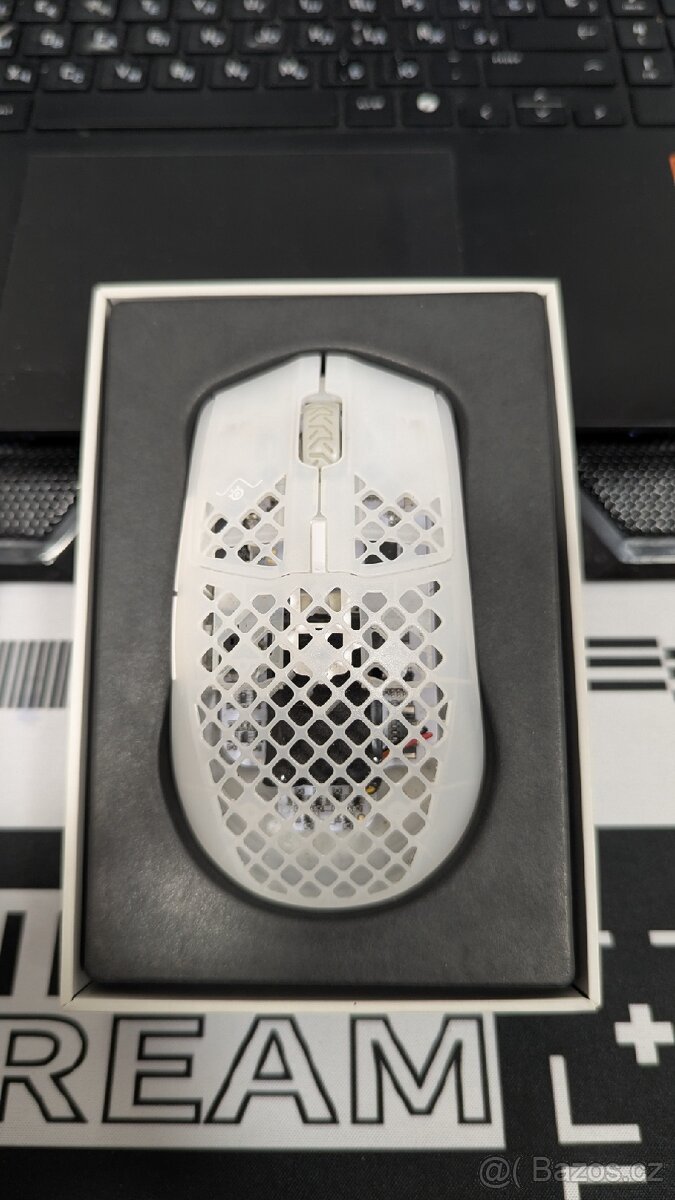 SteelSeries Aerox 3 Wireless Snow - 2