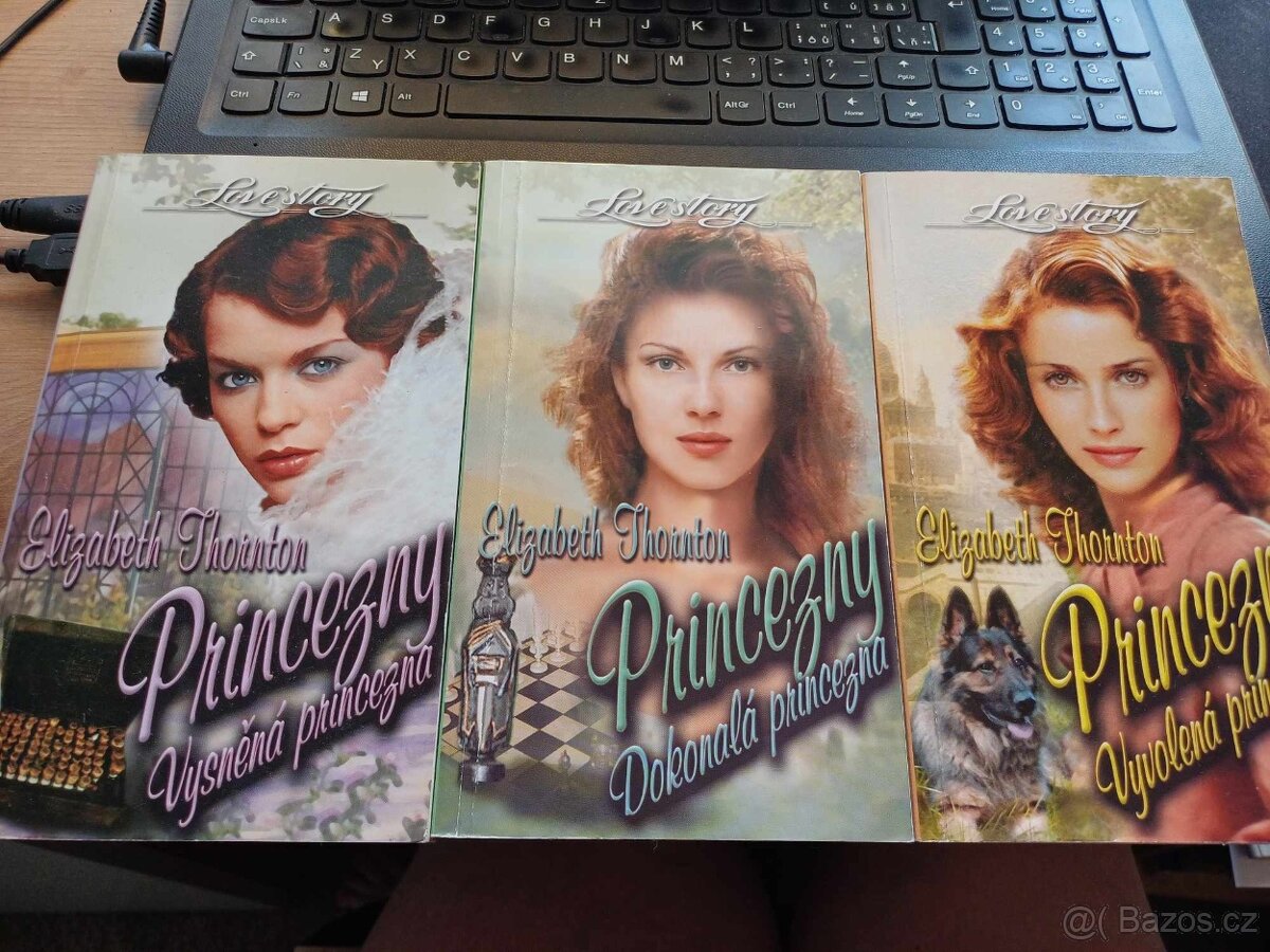 Historická romance - Princezny (3 ks) - 2
