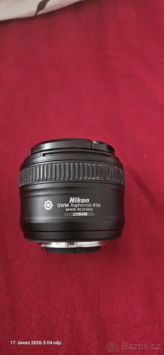 Nikkor 50 mm 1:1,8 G AF-S - 2