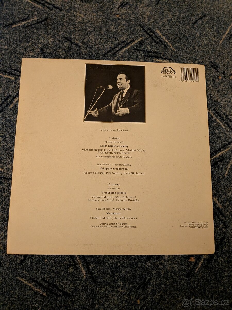 LP - U mikrofonu - Vladimír Menšík - 2