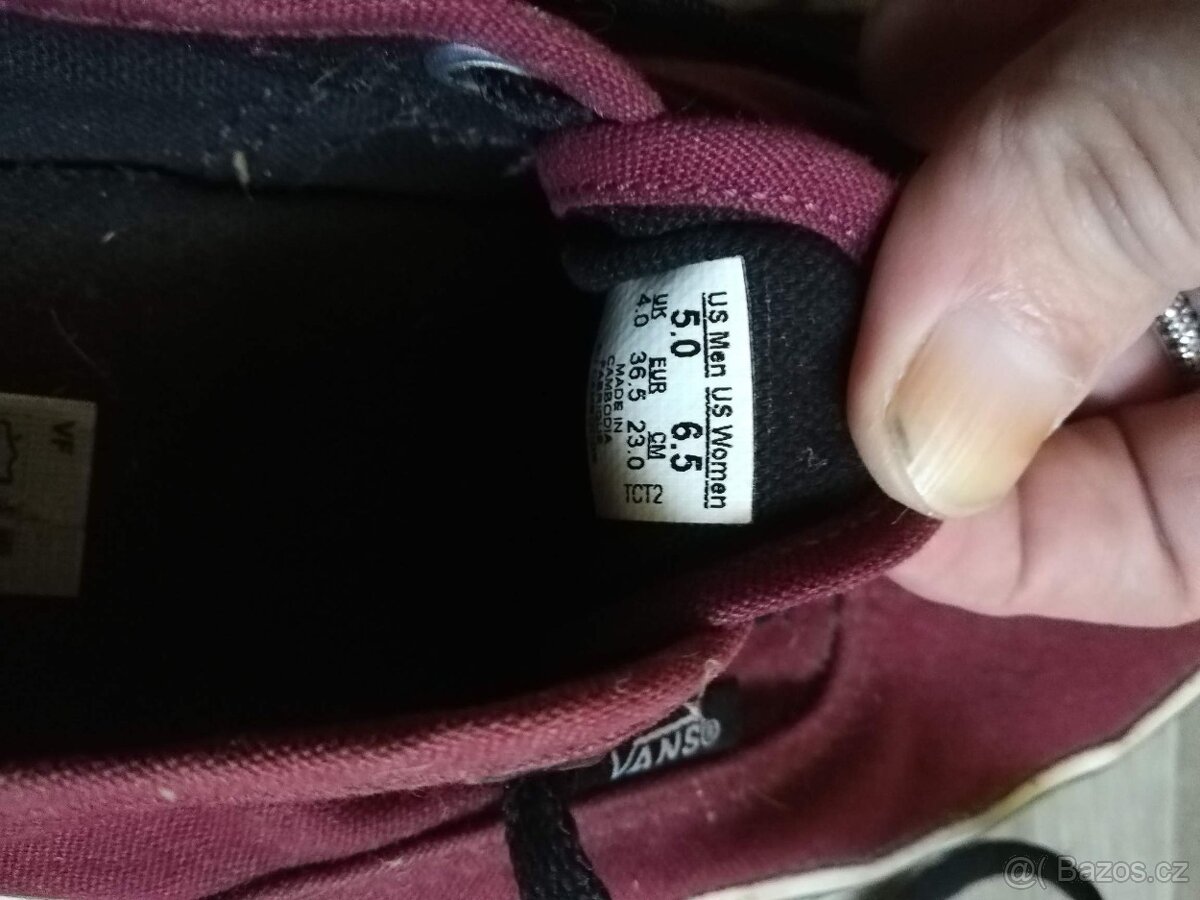 Tenisky Vans vel. 36,5 - 2