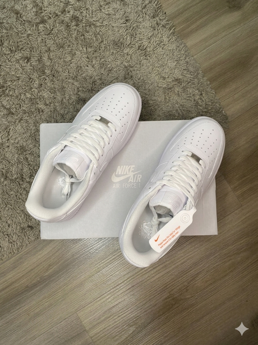 Nike Air Force 1 White – nové / nenošené - 2