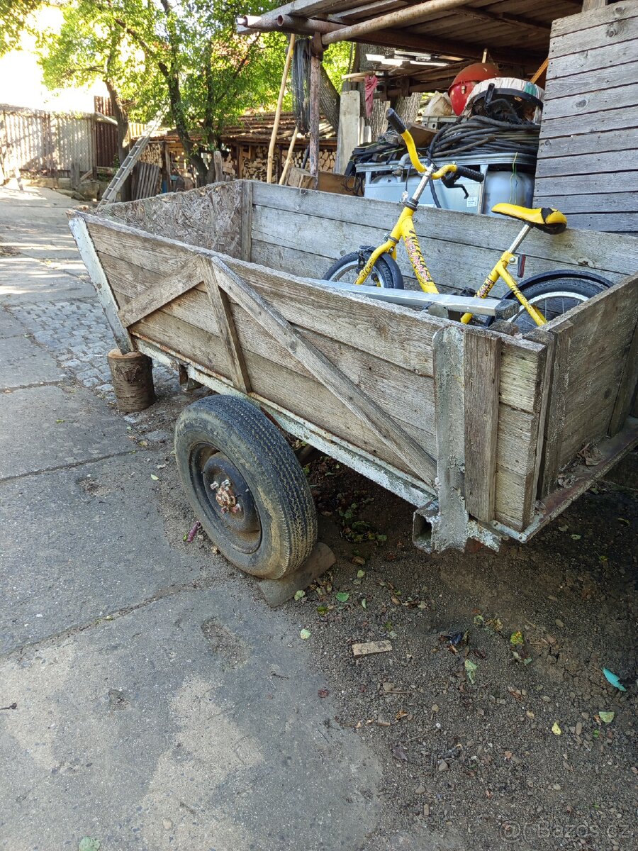 Vlečka za malotraktor - 2