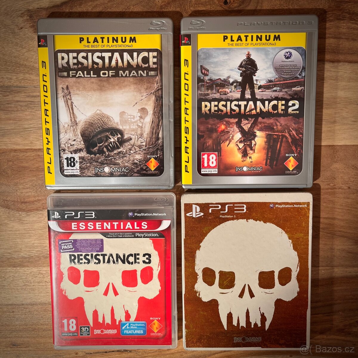 Resistance 1,2,3 + Steelbook PS3. - 2