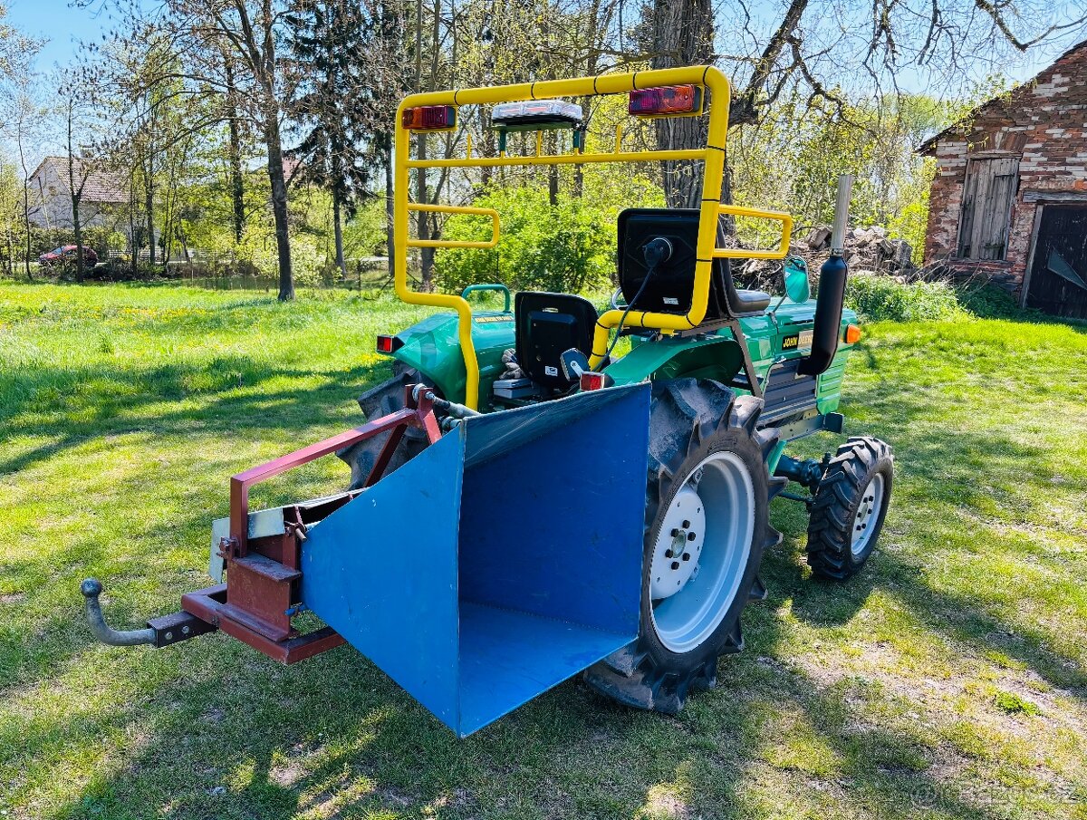 Štěpkovač za traktor nebo malotraktor, pohon kardanem - 2