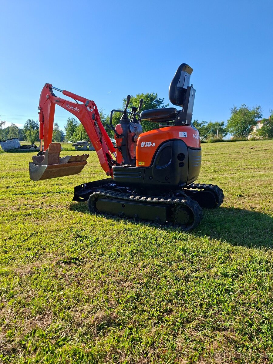 minibagr Kubota U10-3 - 2