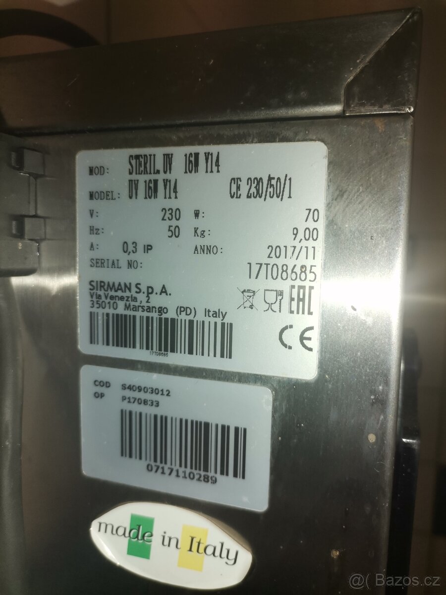 sterilizátor nožů a nástrojů - 2