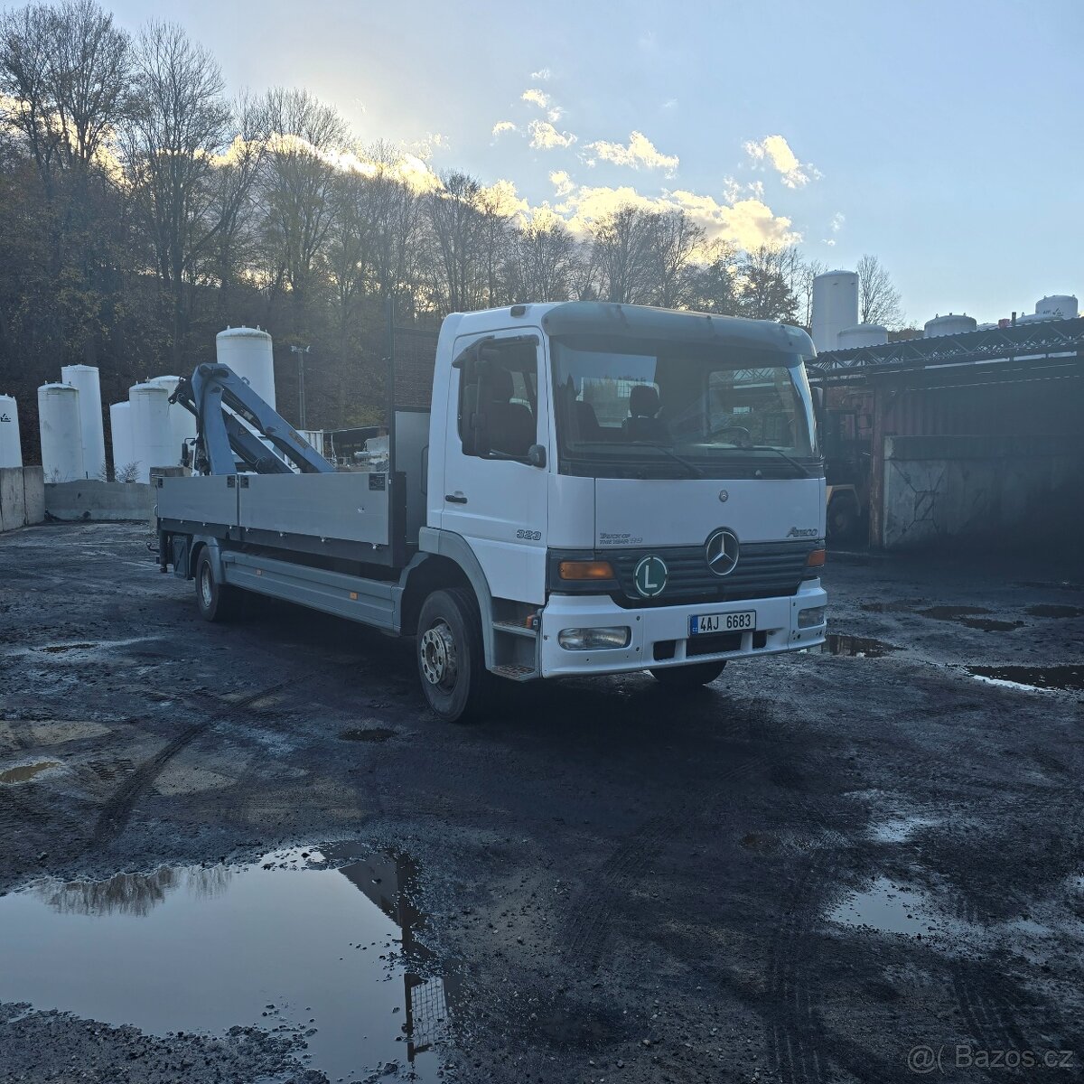 Mercedes Atego 1323 Valník +Palfinger 273000 KM - 2