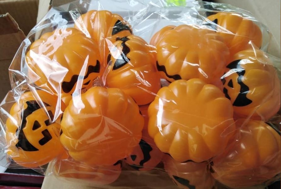 Dýně - světelný řetěz - 2