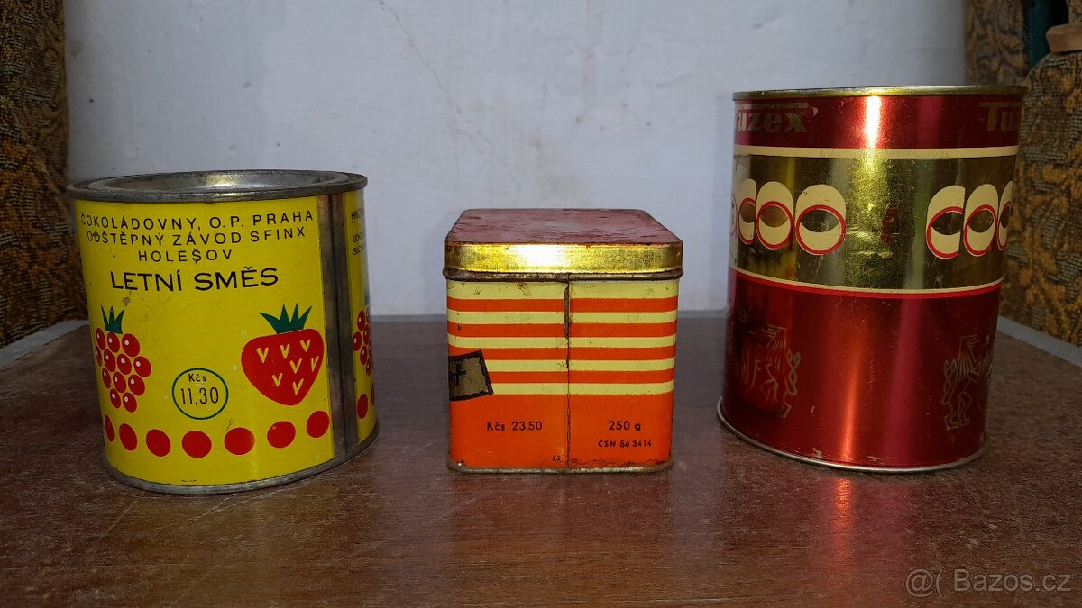 Staré plechovky - 2