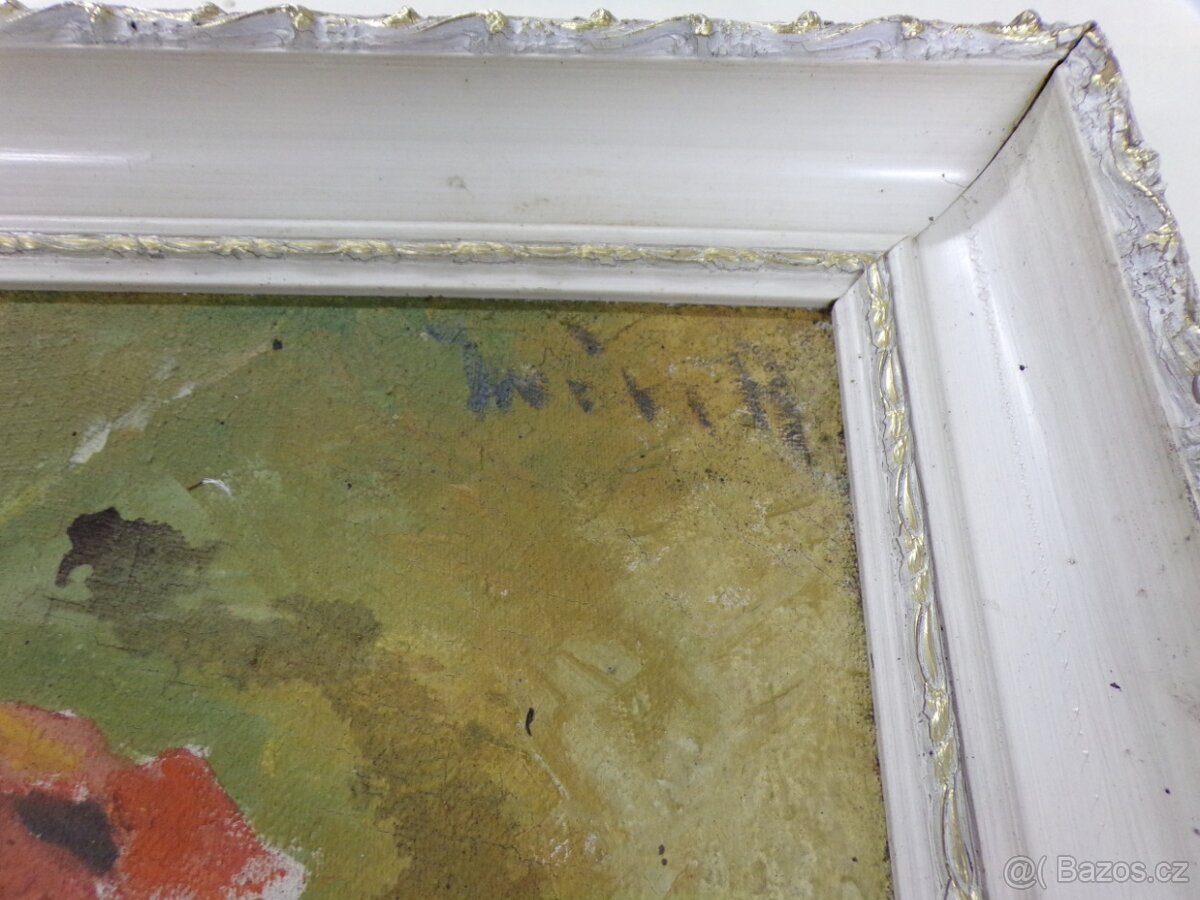 Obraz - Zátiší džbán s květinami - 2