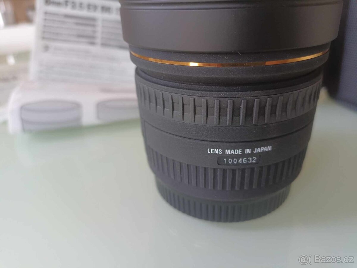 Sigma 8mm f/3,5 EX DG Fisheye Circular pro Canon rybí oko - 2