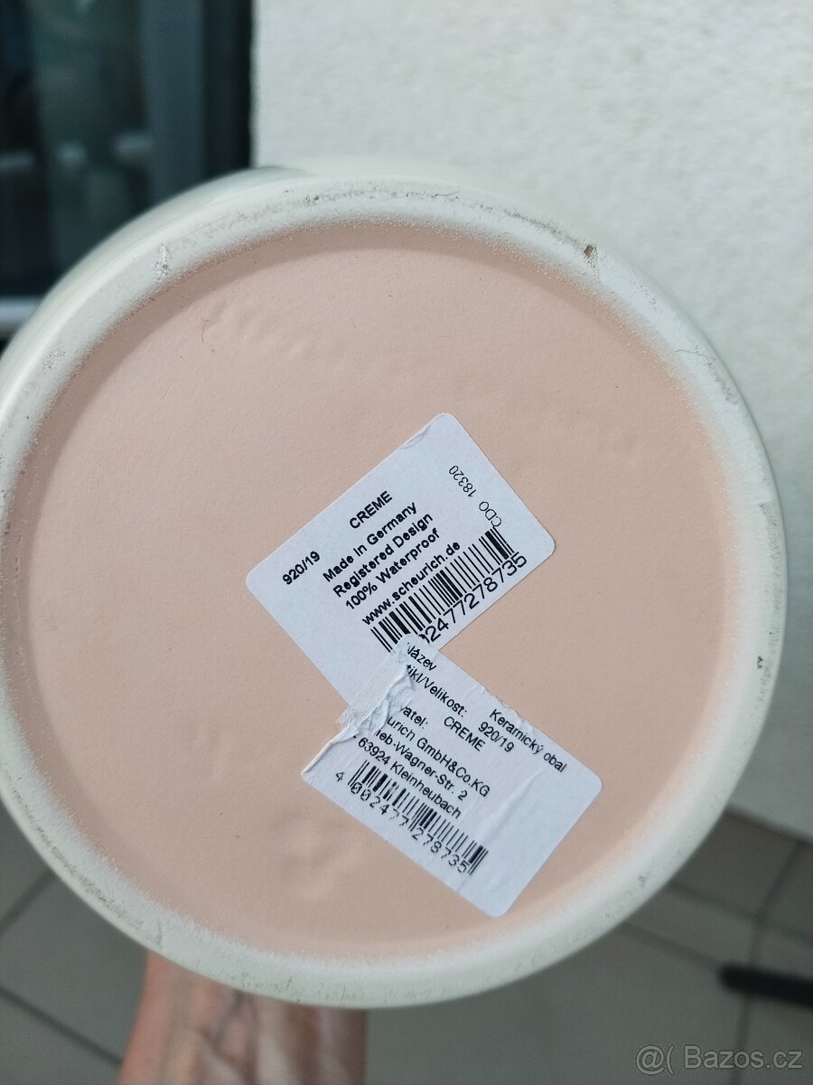 Květináč SCHEURICH, různé velikosti. - 2