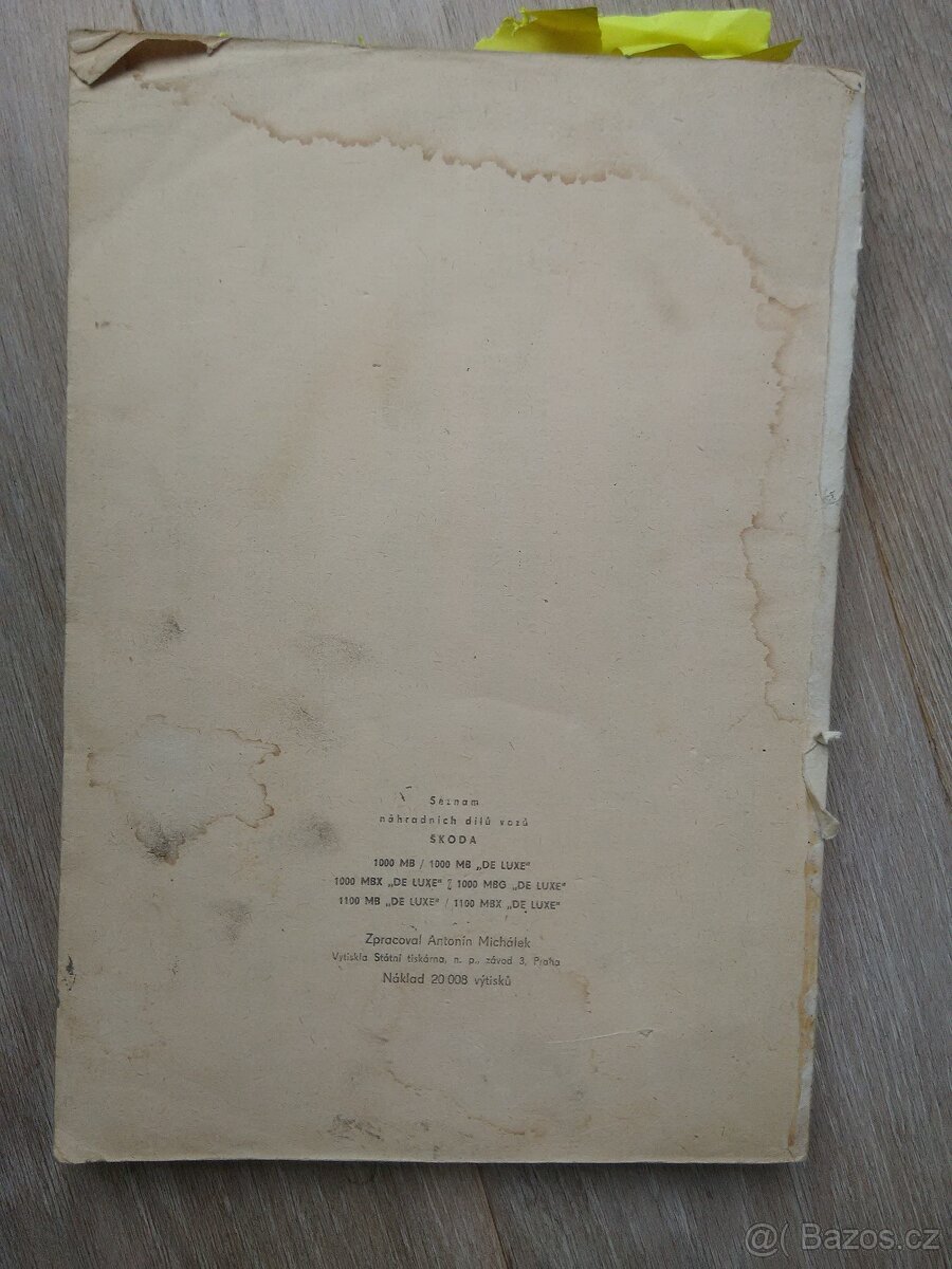 Seznam náhradních dílů vozů Škoda, Mototechna - 2