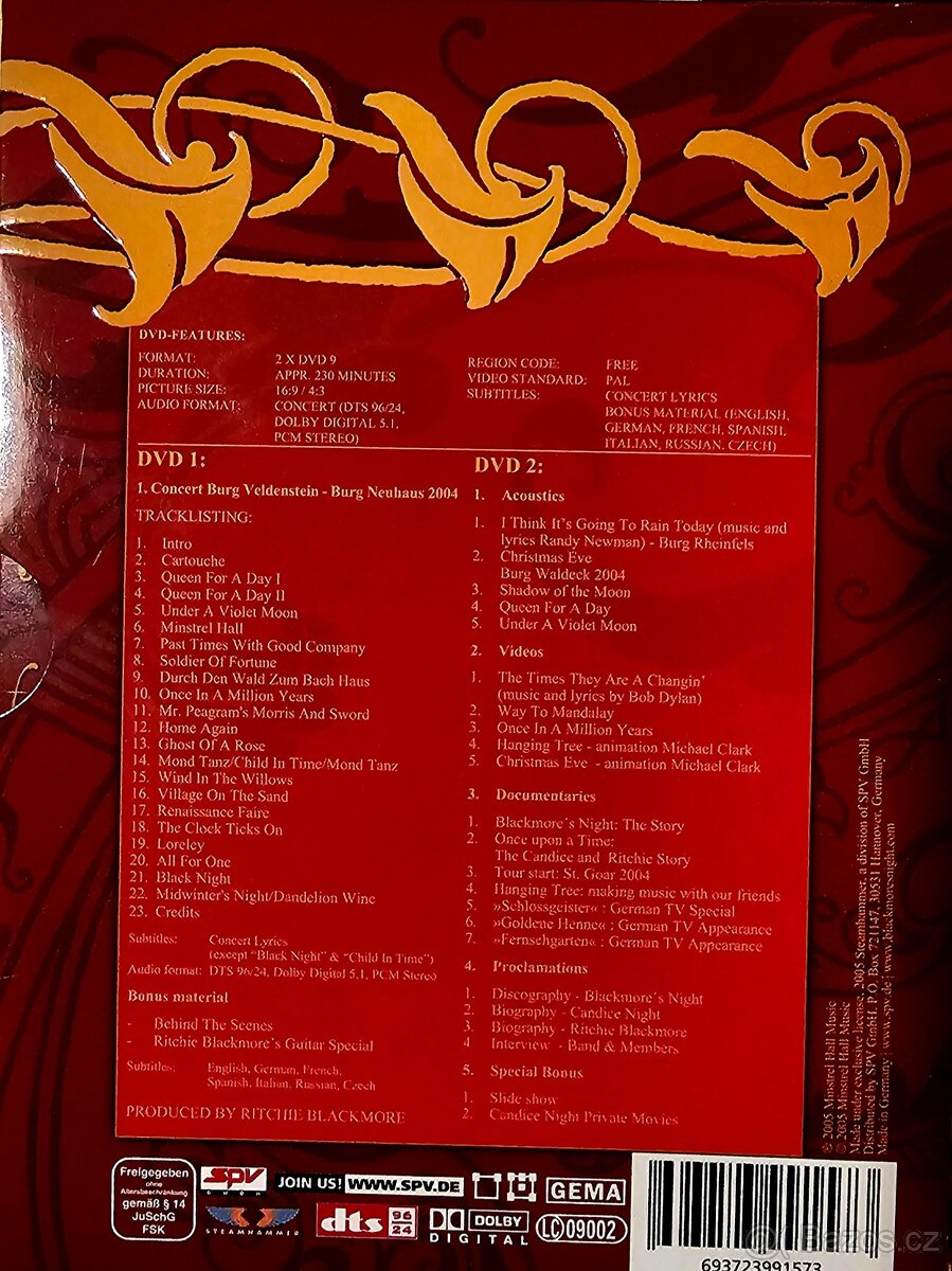 BLACKMORE ´S NIGHT - Castles & Dreams" - 2