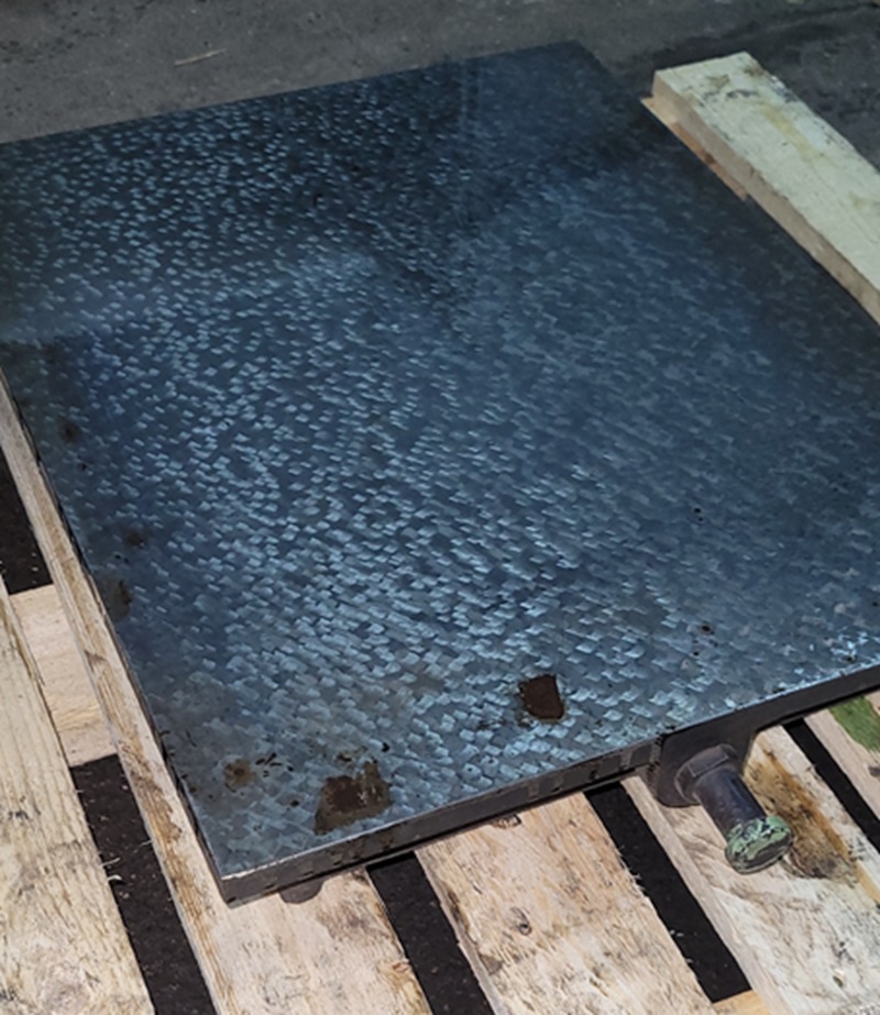 Rýsovací litinová deska 500 x 400 mm D8. - 2