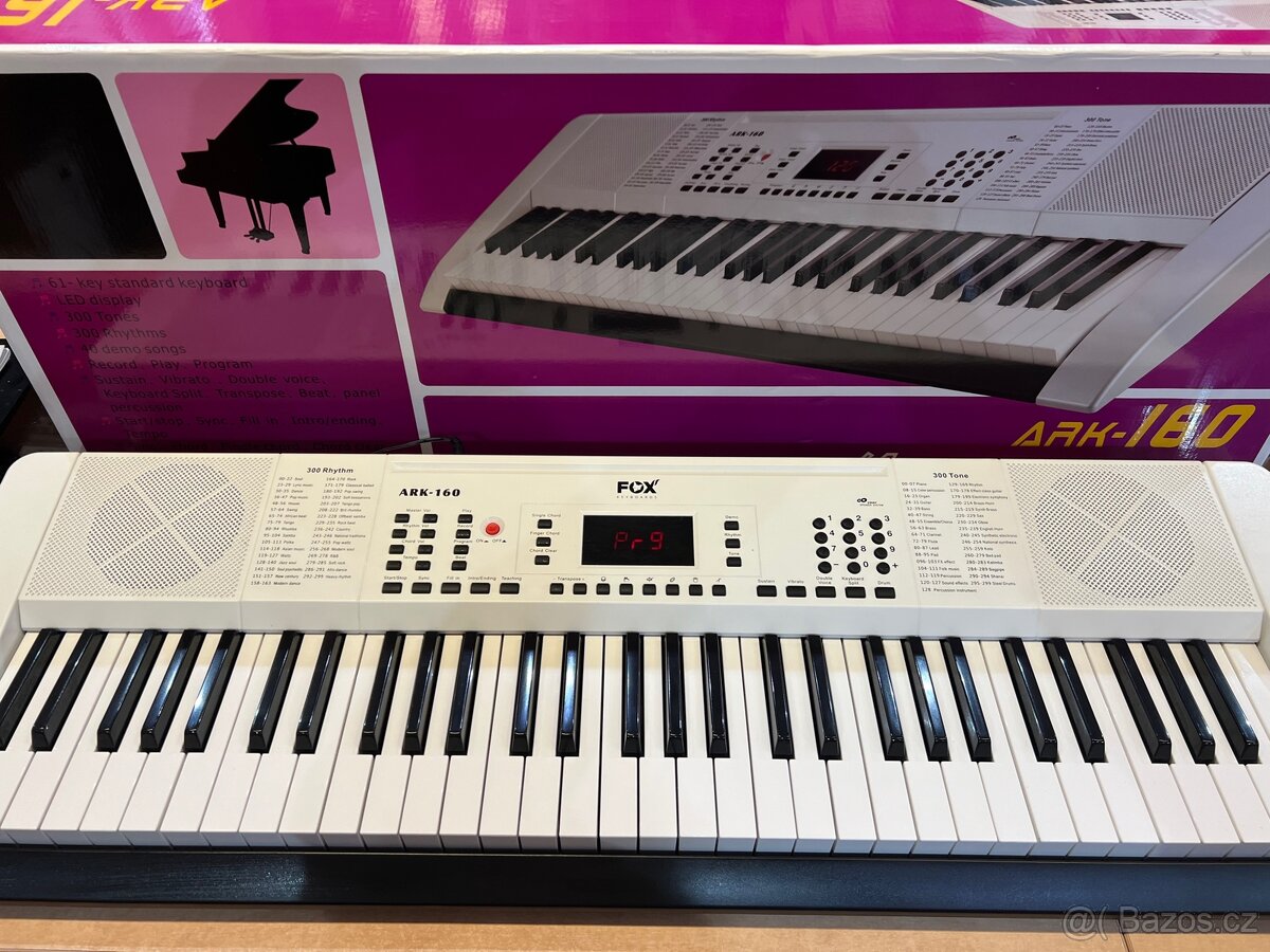 Klávesy FOX 160 WH - 2