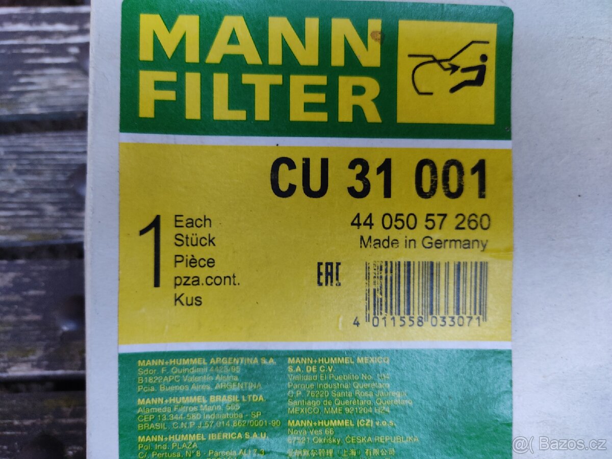 Prodej krytky na šrouby kol + kabinový filtr na Volvo - 2