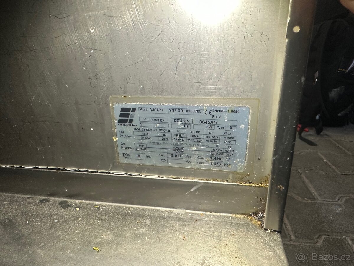 Sporák plynový Dexion G4SA77 - 2