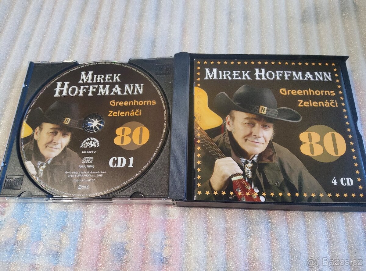 Cd - 4 cd Mirek Hoffmann , Greenhorns - 2