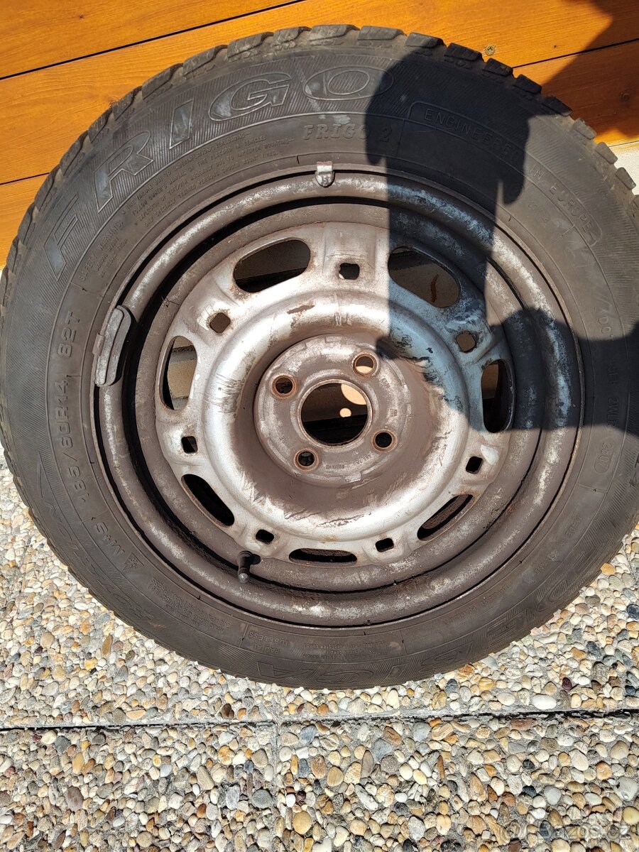 185/60 R14 kompletní kola 4× - 2