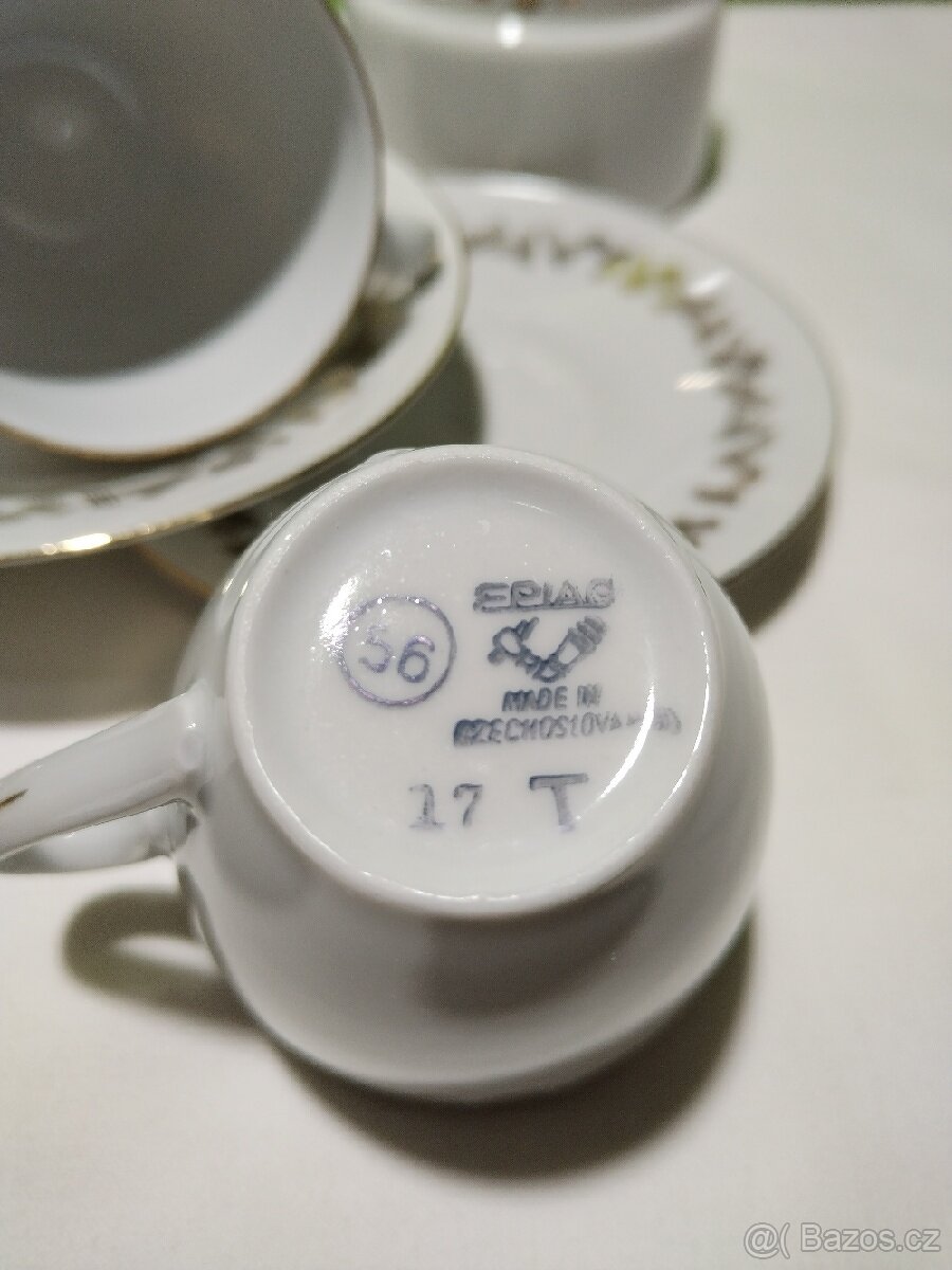 Porcelánová čajová souprava EV23 - 2