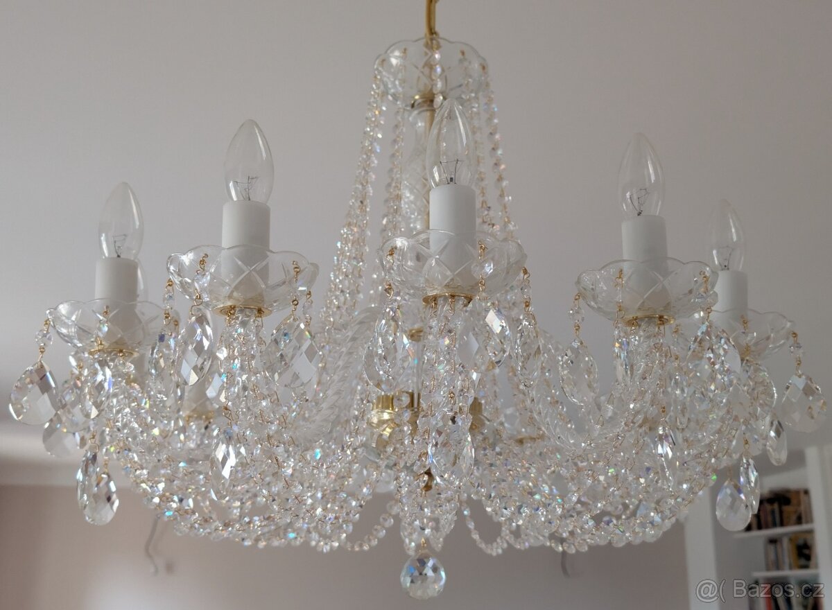 KŘIŠTÁLOVÝ LUSTR - klasika - 2