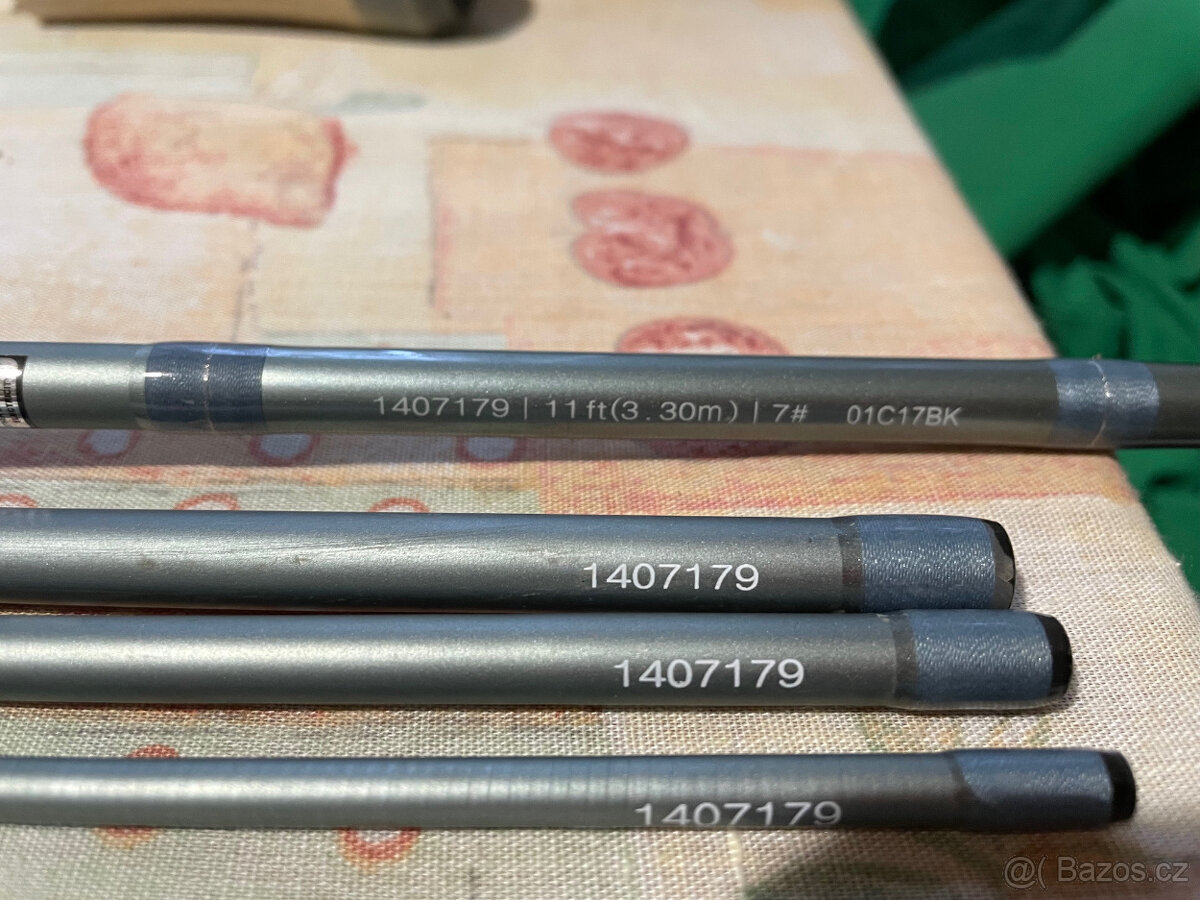 Muškařský prut 11ft (3,3m) 7# - 2