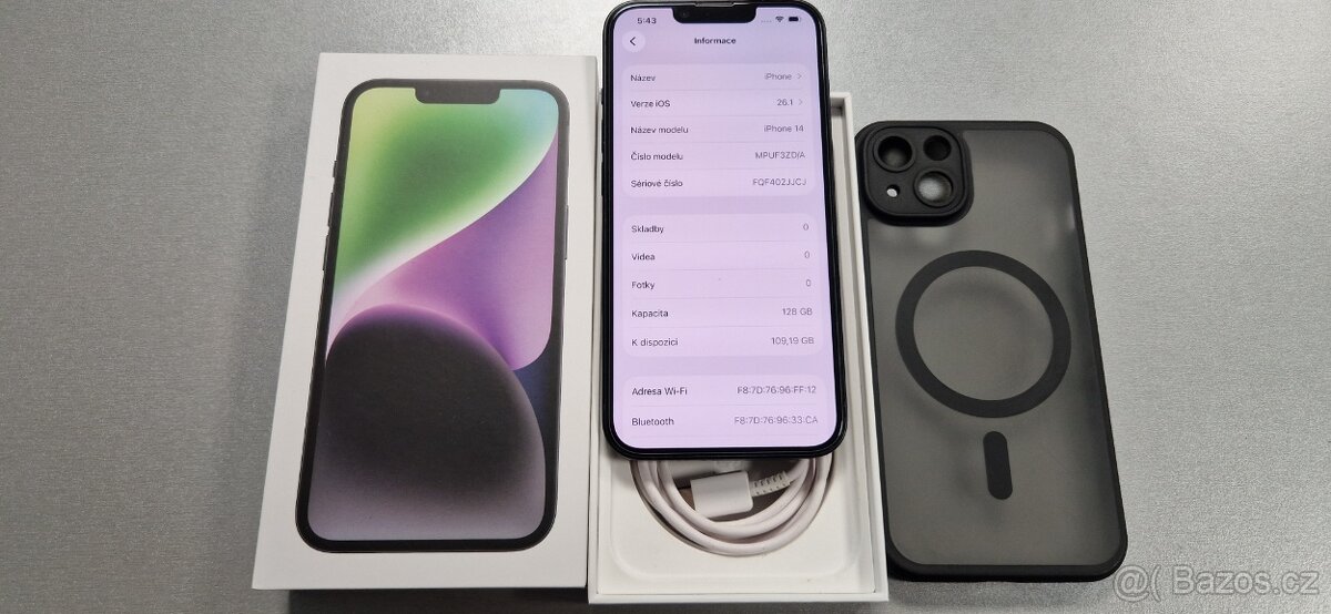 Apple iphone 14 128gb černý - 2