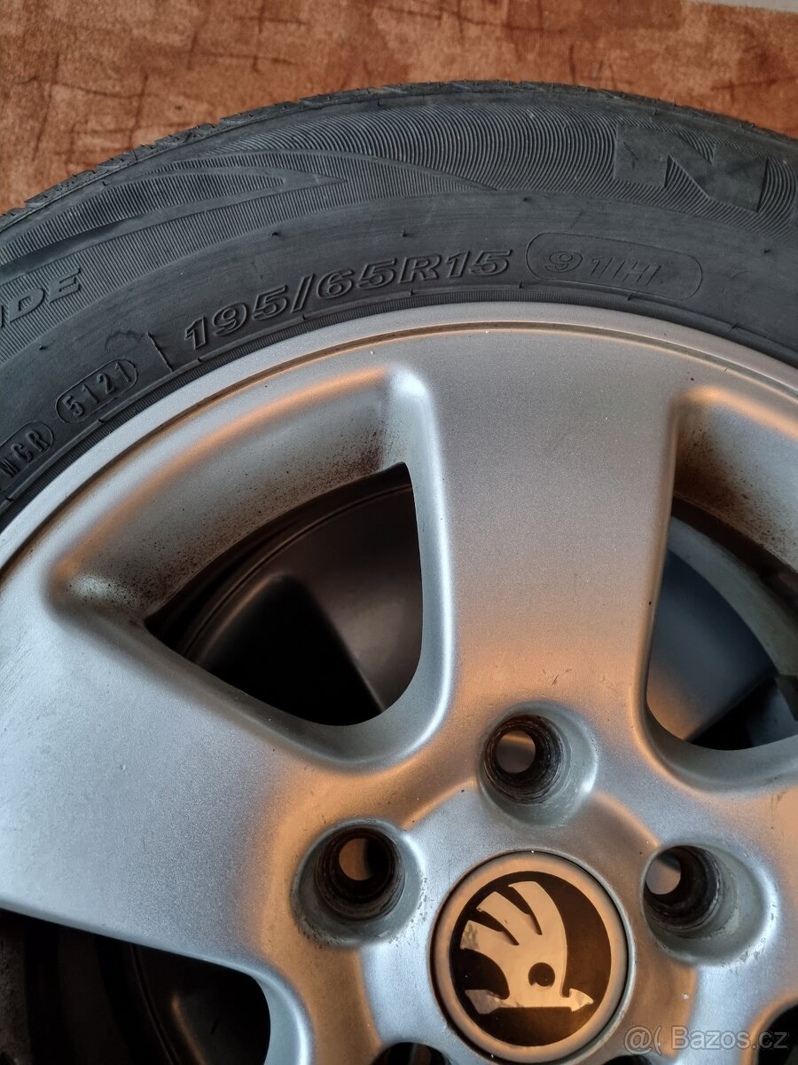 Alu kola + letní pneu - 2