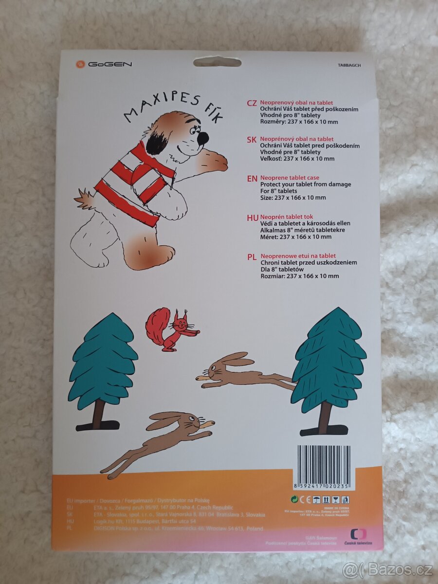 Neoprenový obal na 8" tablet - NOVÝ - 2