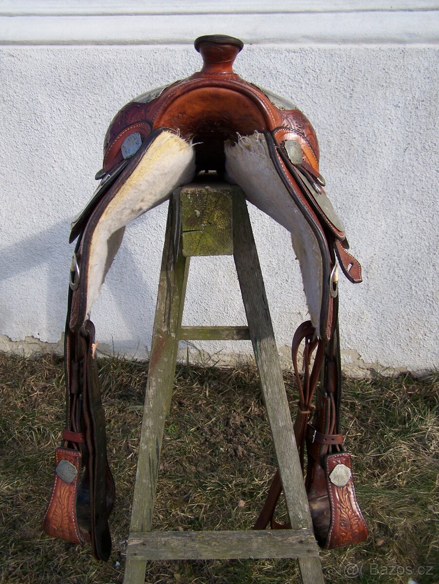 Westernové sedlo - 2