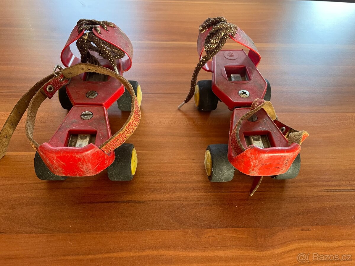 Retro dětské kolečkové brusle - 2