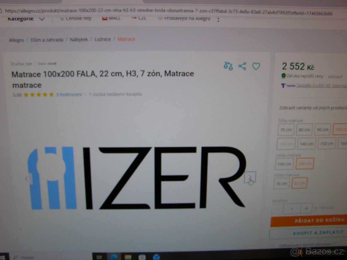 Nová matrace - 2