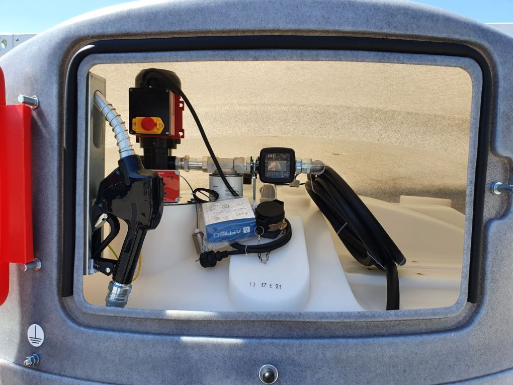 Dvouplášťová nádrž na naftu 1500 litrů - 2